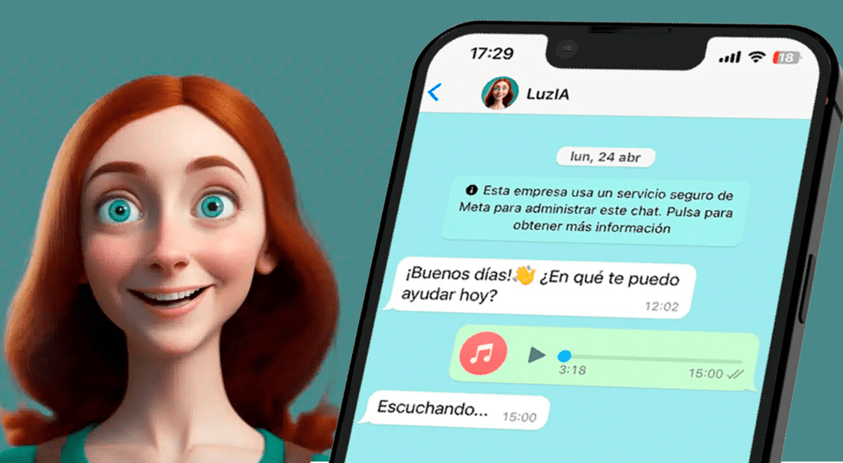  LuzIA: inteligencia artificial en WhatsApp y Telegram.
